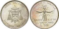 Vatikan, 500 Lire Sedisvakanz, -