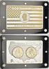 USA, Set 2x Quarter Dollar Zum 15. Jubiläum Quarter Dollar, -