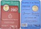 San Marino, 2 Euro 200. Geburtstag Giuseppe Garibaldi, -