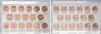 Diverse Länder, Set 1 Cent -