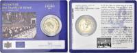 Luxemburg, 2 Euro Coincard 50 Jahre Vertrag von Rom, -