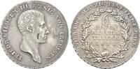 Preußen, 1/6 Taler Friedrich Wilhelm III., 1797-1840, -