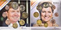 Niederlande, 3,88 Euro Kursmünzensatz, Oranjesset, König Alexander, -