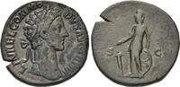 Römisches Reich, Sesterz Marcus Aurelius mit Commodus, 161-180, -