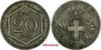Italy 20 Centesimi Italy Vittorio Emanuele III 1919 R XF Condition KM# 58 (19 051) -