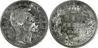 Serbia 1 Dinar Serbia Peter I (1903-1918) Silver 1912 Mint Luster KM# 25.1 (19 622) -
