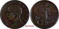Italy 1 Centesimo Italy Vittorio Emanuele III Bronze 1915 R KM# 40 (19 810) -