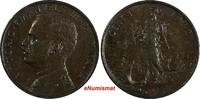 Italy 1 Centesimo Italy Vittorio Emanuele III Bronze 1912 R KM# 40 (19 813) -
