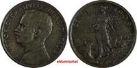 Italy 1 Centesimo Italy Vittorio Emanuele III Bronze 1909 R KM# 40 (19 804) -