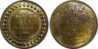Tunisia 10 Centimes Tunisia Muhammad IV AH1322/1904 A UNC KM# 229 (20 659) -
