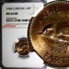 United Kingdom 1948 Farthing Great Britain George VI Bronze NGC MS64 RB LAST YEAR KM# 843 (53) -