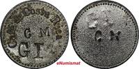 Costa Rica TOKEN COSTA RICA ND Lead c/s ''GM'' & c/s ''GI'' 24mm (10 671) -