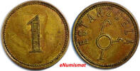 Uruguay TOKEN COLONIA URUGUAY Estanzuela.Value ''1'' .Brass 22 mm Cln-30 (3918) -