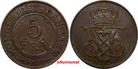 Denmark Bronze 1907 Denmark Frederik VIII  1907 VBP; GJ 5 Ore aUNC Condi... 249.62 元  ＋  106.98 元 运费