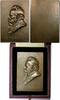 Austria Bronze AUSTRIA Medal Plaque 1908 by Bachmann.Dr. Anton Mayer historian 48x71 (9) -