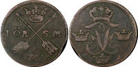 Sweden Ore Sweden Frederick I Copper 1749 1 Ore, S.M. 29,75mm KM# 416.1 (21 162) -