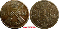Sweden Ore Sweden Frederick I 1748 2 Ore,S.M.Low Mintage-461,000 Better Details KM#437 (99) -
