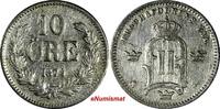 Sweden Ore Sweden Oscar II Silver 1874 ST 10 Ore KM# 737 (13 770) -