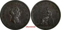 United Kingdom 1/2 Penny Great Britain George III Copper 1807 SOHO Mint XF KM# 662 (19 966) -