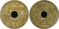Tunisia 10 Centimes 1926 Tunisia Muhammad VI 1345 (1926)  ch.XF Toning K... 285.28 元  ＋  106.98 元 运费