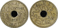 Tunisia 10 Centimes 1926 Tunisia Muhammad VI AH 1345  1926 A  ch.XF Tone... 285.28 元  ＋  106.98 元 运费