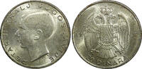 Yugoslavia 20 Dinara Yugoslavia Petar II Silver 1938 1 Year Type KM# 23 (22 408) -