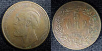Sweden Bronze 1873 Sweden Oscar II  1873 5 Ore Mintage-783,000 27 mm XF ... 249.62 元  ＋  106.98 元 运费