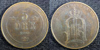 Sweden Bronze 1890 SWEDEN Oscar II (1872-1907)  1890 5 ORE Mintage-339,0... 89.15 元  ＋  106.98 元 运费