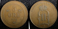 Sweden 5 Öre 1899 SWEDEN Oscar II Bronze 1899  27mm KM# 757 (22 960) Unc... 89.15 元  ＋  106.98 元 运费