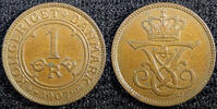 Denmark Bronze Denmark Frederik VIII 1907 1 Ore KEY DATE Ch UNC KM# 804 (23 103) -