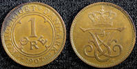 Denmark Bronze Denmark Frederik VIII 1907 1 Ore KEY DATE Ch UNC KM# 804 (23 100) -
