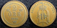 Sweden Ore 1893 Sweden Oscar II Copper 1893 2 Ore Mintage-557,554 KM# 74... 142.28 元  ＋  106.98 元 运费