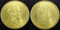 Denmark 1 Krone DENMARK Frederik IX Aluminum-Bronze 1952 N S UNC KM# 837.1 (23 841) -
