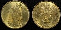 Finland 10 Penniä Finland Aluminum-Bronze 1965 10 Penniä Choice UNC KM# 46 (23 986) -