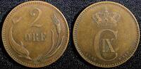 Denmark Bronze 1906 Denmark Christian IX  1906 VBP 2 Ore KM# 793.2 (23 7... 35.30 元  ＋  106.98 元 运费