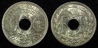France 10 Centimes France Nickel-Bronze 1939 with dots around date UNC KM# 889.1 (844) -