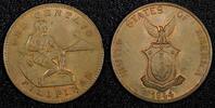Philippines 1 Centavo Philippines U.S. Administration Bronze 1944 S San Francisco KM# 179(1) -