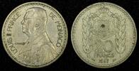 Monaco 20 Francs MONACO Louis II 1947 30mm Paris Mint KM# 124 (27 020) -