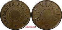 Costa Rica TOKEN COSTA RICA ND. Rio Virilla, Rohrmoser Hnos Ltda (Heredia) 27mm RULAU-SJS33 -