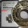 1/10 Penny British West Africa George V Copper-Nickel 1926 NGC MS65 BU KM# 7 (6) -
