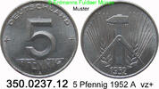 DDR Deutschland 5 Pfennig J.1506 . 350.0237.12 -