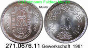 Egypt Ägypten 10 Piaster *245 KM521 Gewerkschaft . 271.0676.11 -