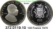 Guinea Republik Conakry 100 Francs *10 Martin Luther-King . 372.0119.10 -