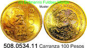 Mexico 100 Pesos 1985 *86 KM493 Carranza . 508.0534.11 unc 12.55 元 含增值税 ＋  399.53 元 运费