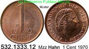 Niederlande 1 Cent 1970 *64 KM180 . 532.1333.12 vz 6.28 元 含增值税 ＋  399.53 元 运费