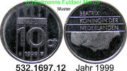Niederlande 10 Cents 1999 532.1697.12 . Niederlande vz 6.28 元 含增值税 ＋  399.53 元 运费