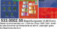 Niederlande 3,88 Euro 1999 - 2002 Begrüßungssatz . 533.0002.55 unc 75.30 元 含增值税 ＋  399.53 元 运费