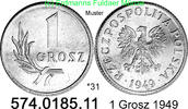 Poland Polen 1 Grosz *31 KMY39 . 574.0185.11 -