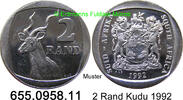 Südafrika 2 Rand *176 KM139 Kudu . 655.0958.11 -