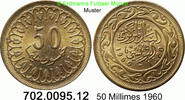 Tunesien 50 Millimes *206 KM308 . 702.0095.12 -